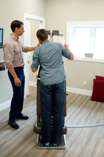 A look at our adjusting rooms at Elmira Family Chiropractic